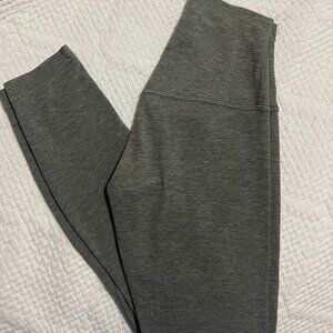 lululemon- Align 25' leggings in Heathered grey sage (2)